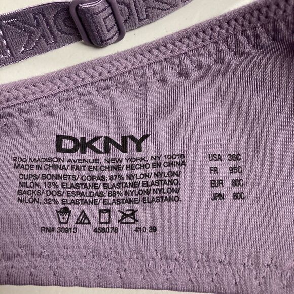 DNKY purple bra, size 36C, padded, underwire - Picture 8 of 14